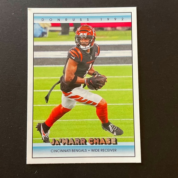 Ja'Marr Chase: Cincinnati Bengals Wide Receiver 2022 (Donruss 1992) #No.24 - Picture 1 of 2